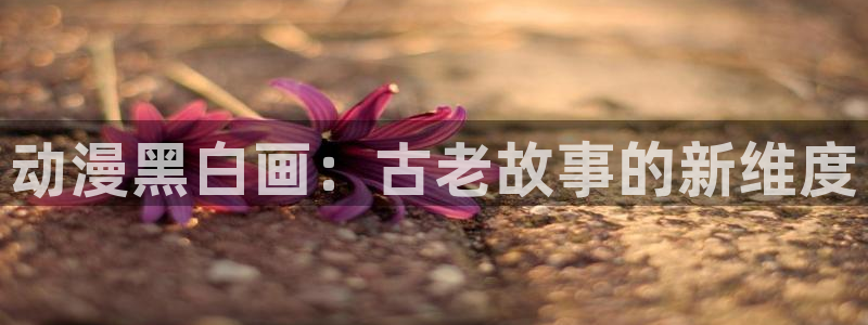 omofun动漫免费看：动漫黑白画：古老故事的新维度